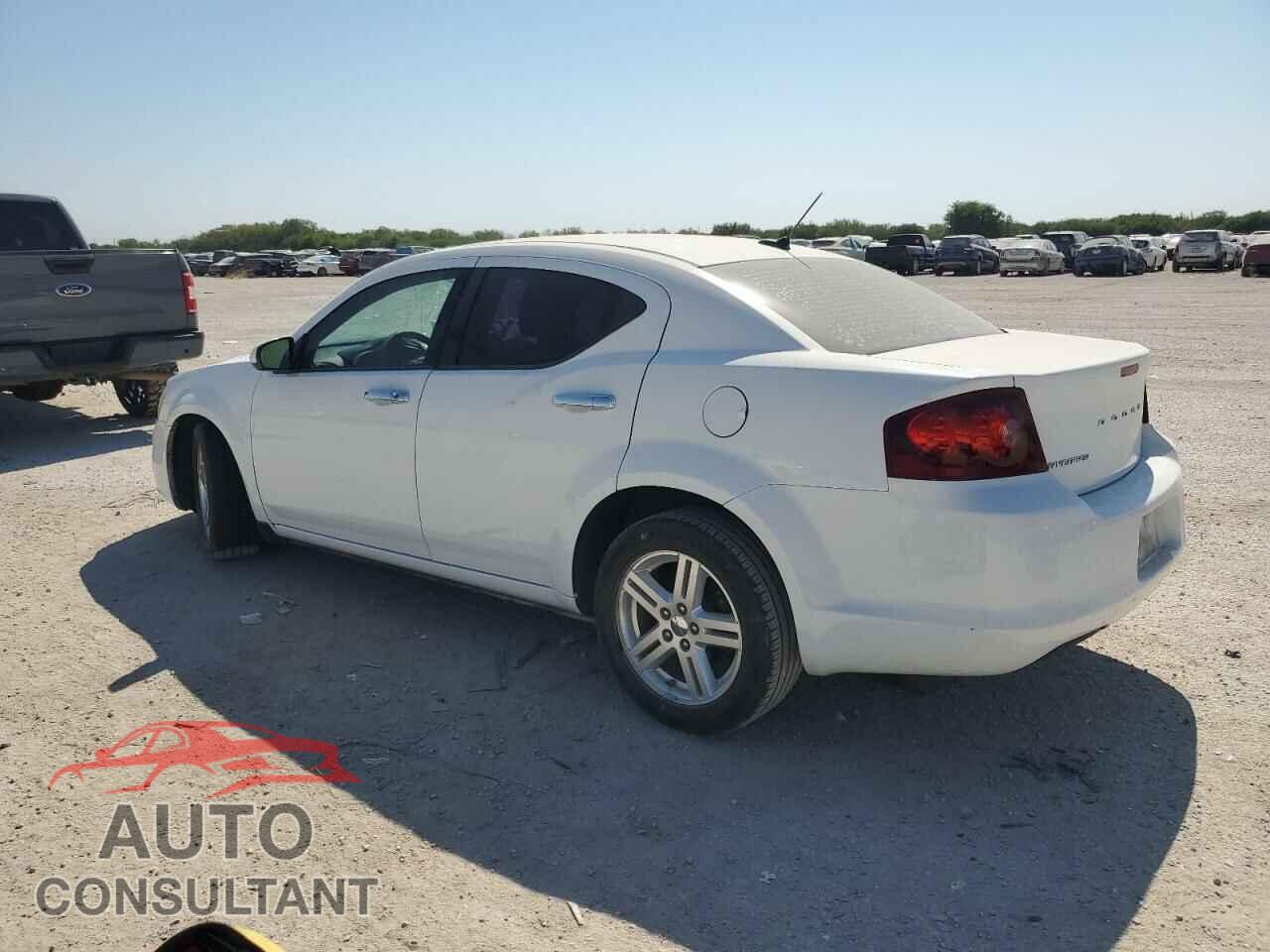 DODGE AVENGER 2012 - 1C3CDZCB7CN144627