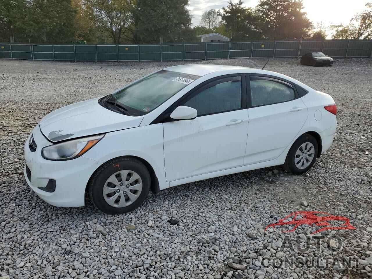 HYUNDAI ACCENT 2016 - KMHCT4AE7GU053315