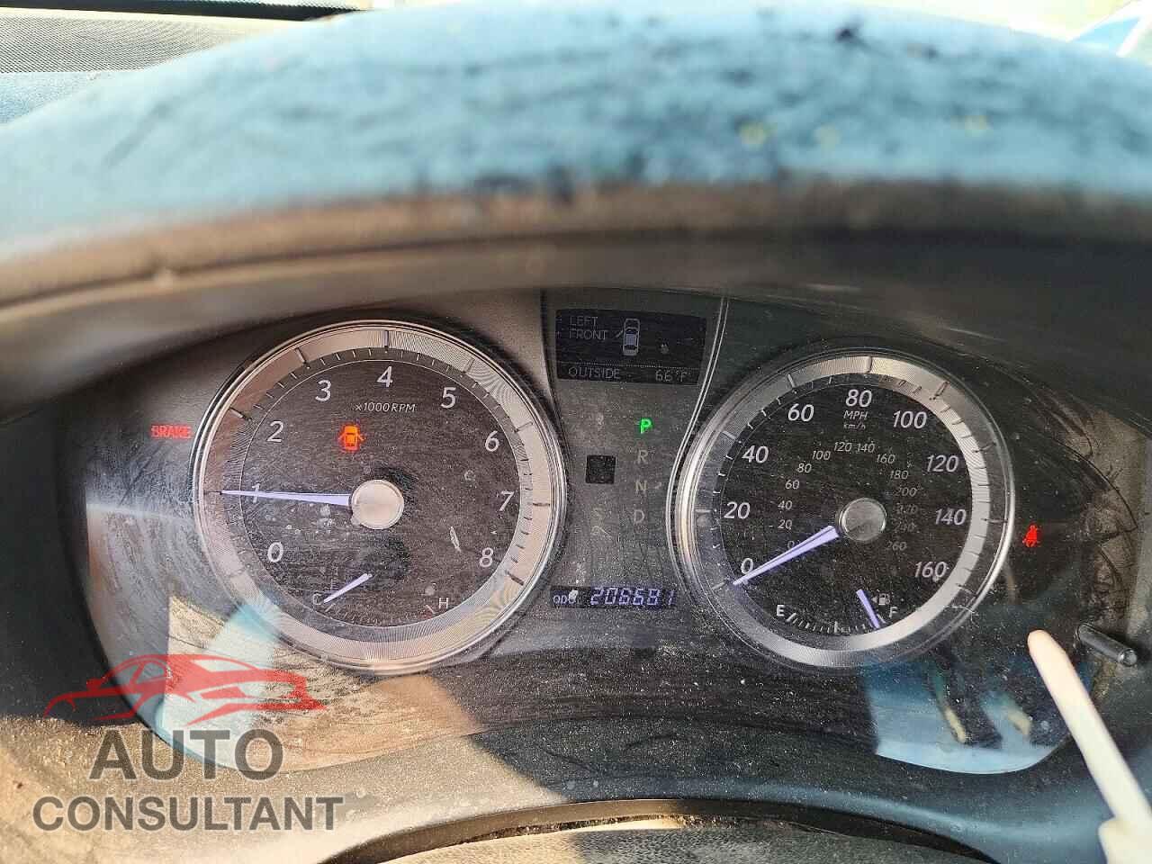 LEXUS ES350 2011 - JTHBK1EG3B2467806