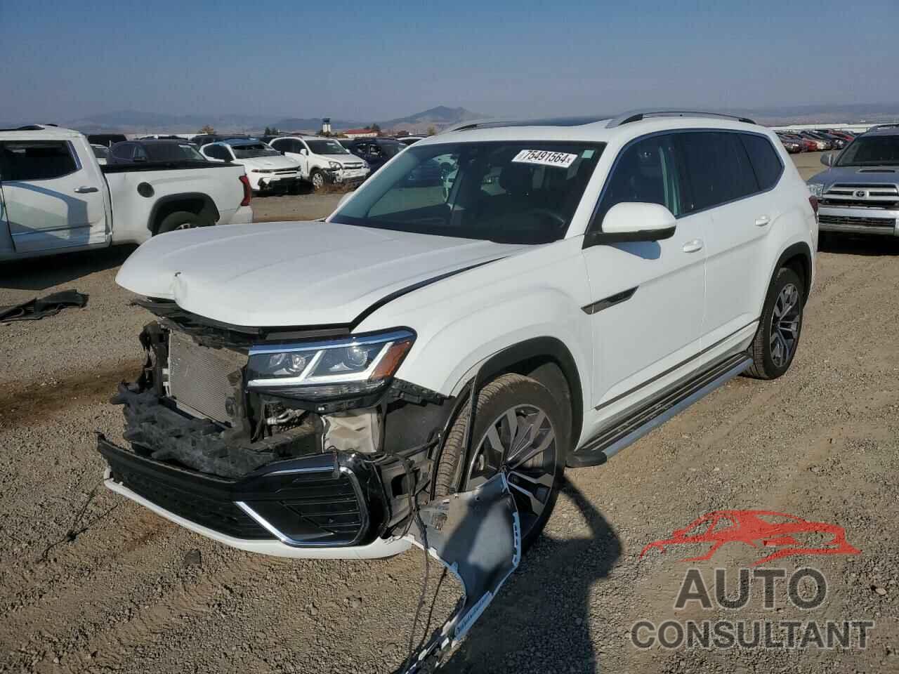 VOLKSWAGEN ATLAS 2021 - 1V2FR2CA3MC567404