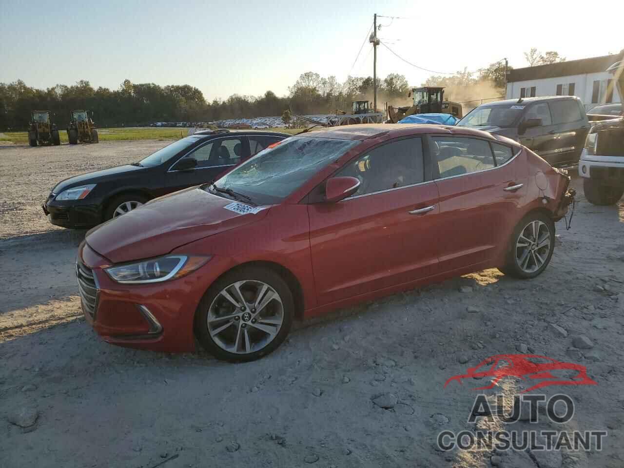 HYUNDAI ELANTRA 2017 - 5NPD84LF8HH029505