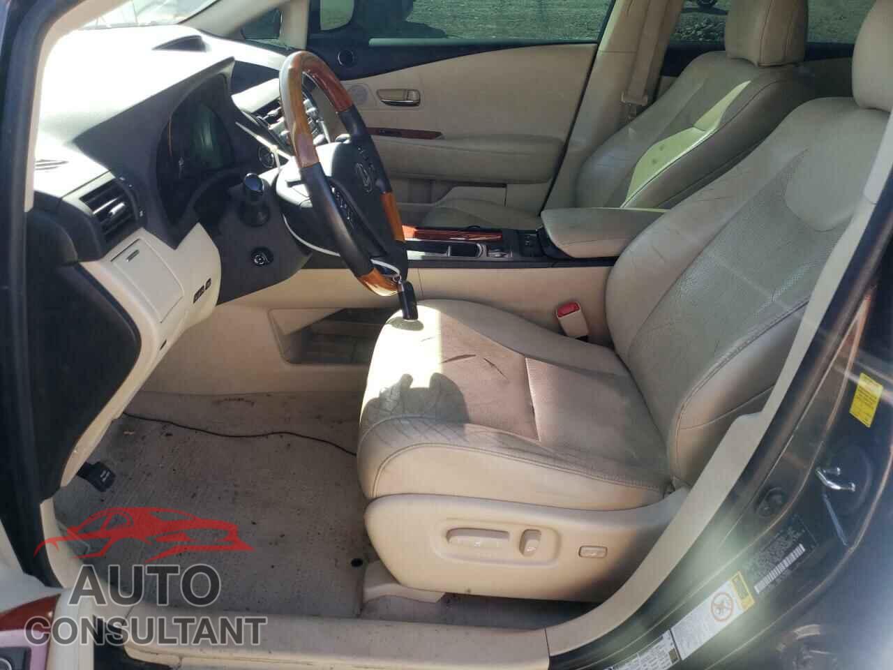 LEXUS RX350 2010 - 2T2BK1BA5AC046781