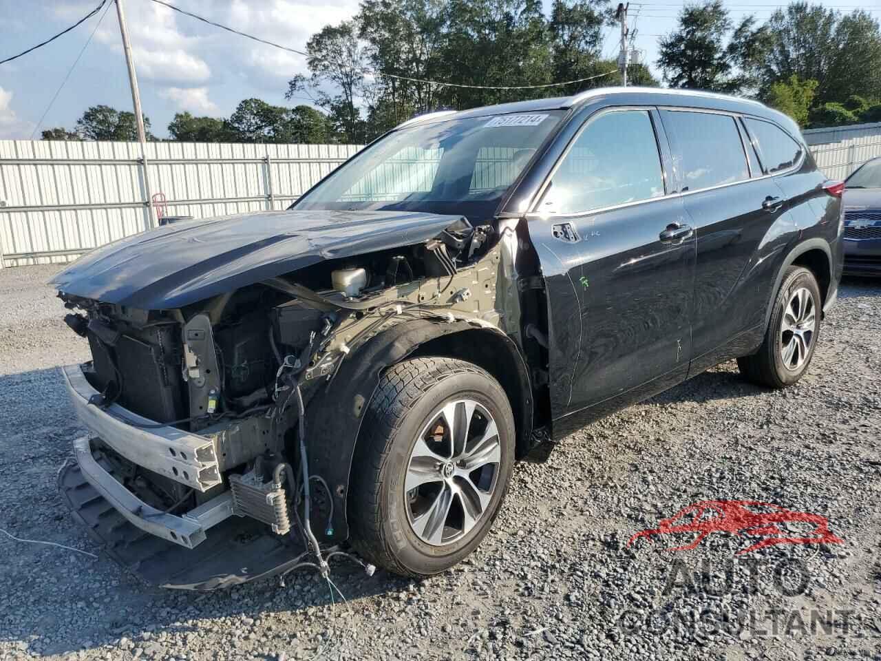 TOYOTA HIGHLANDER 2021 - 5TDGZRAH6MS516783