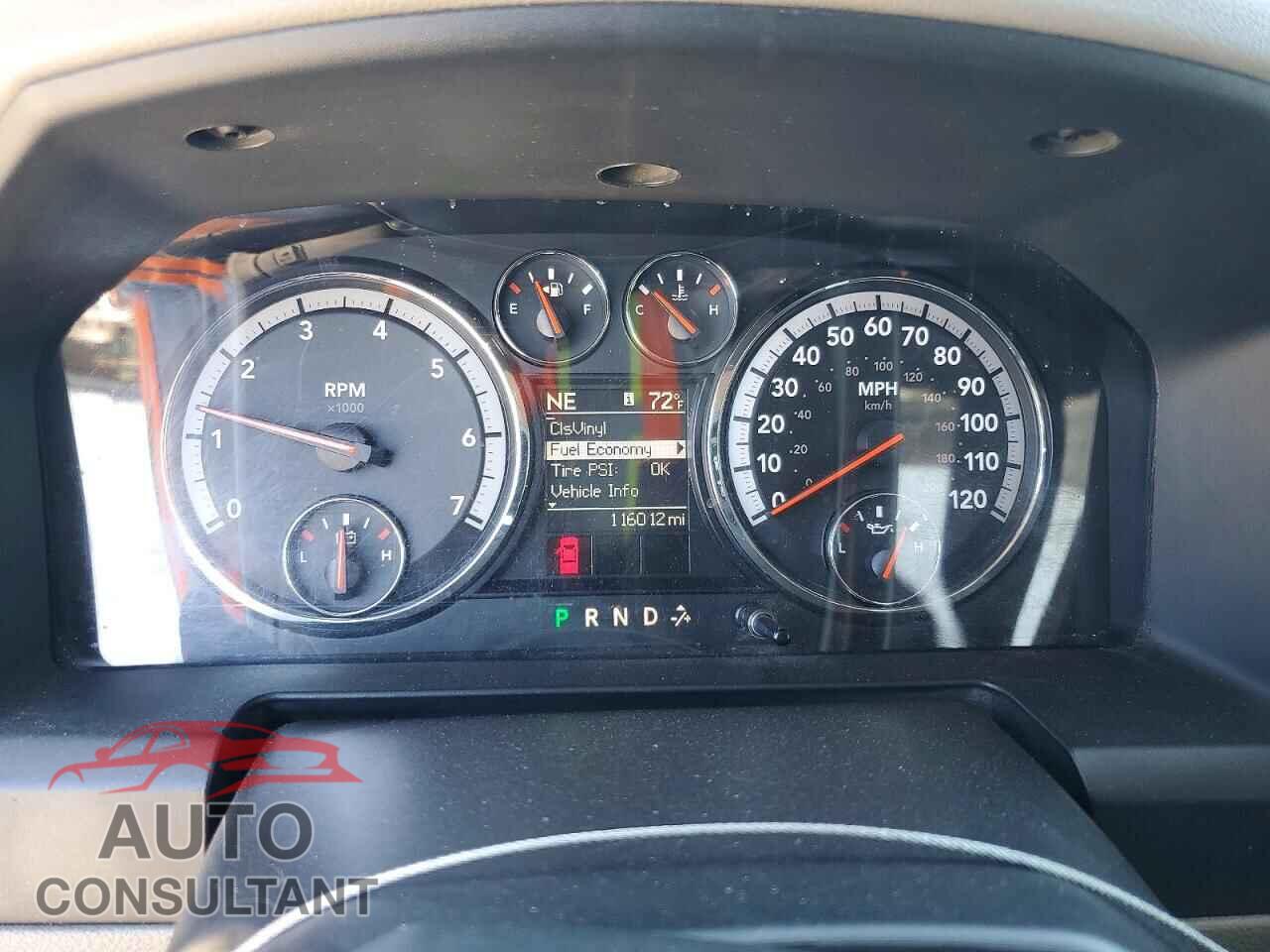 DODGE RAM 1500 2012 - 1C6RD7LT0CS298544