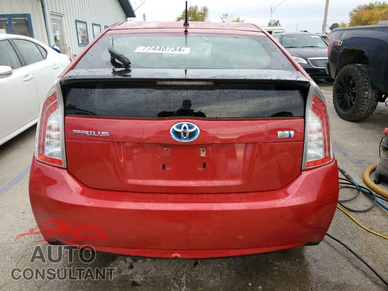 TOYOTA PRIUS 2013 - JTDKN3DU7D5541905