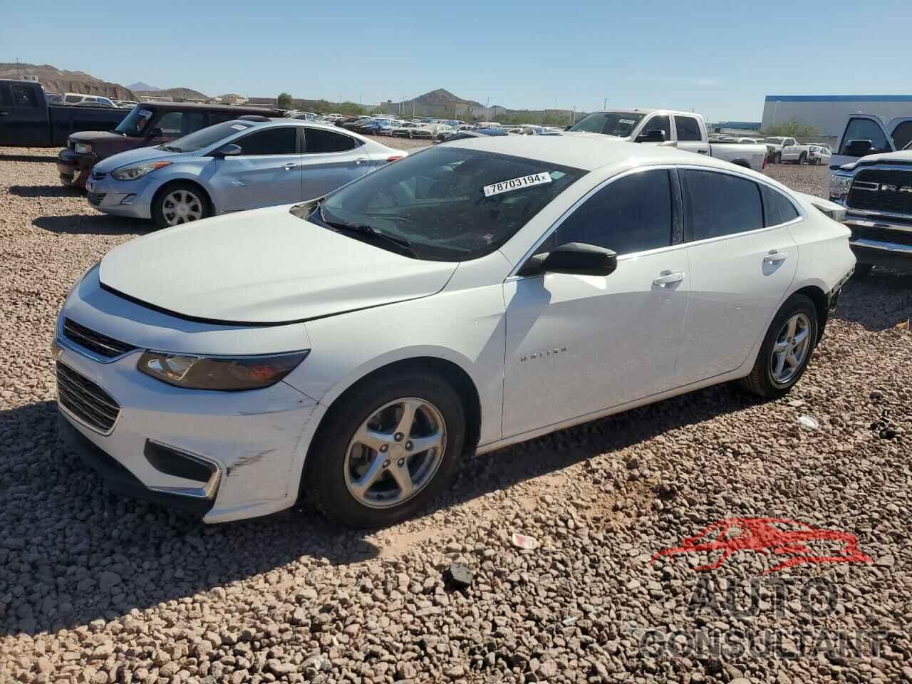 CHEVROLET MALIBU 2017 - 1G1ZB5ST5HF229202