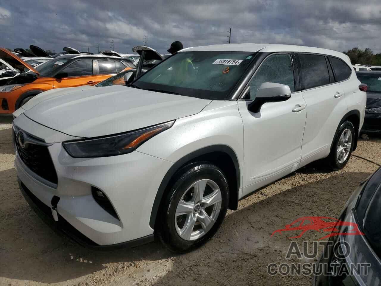 TOYOTA HIGHLANDER 2022 - 5TDBZRBH1NS593006