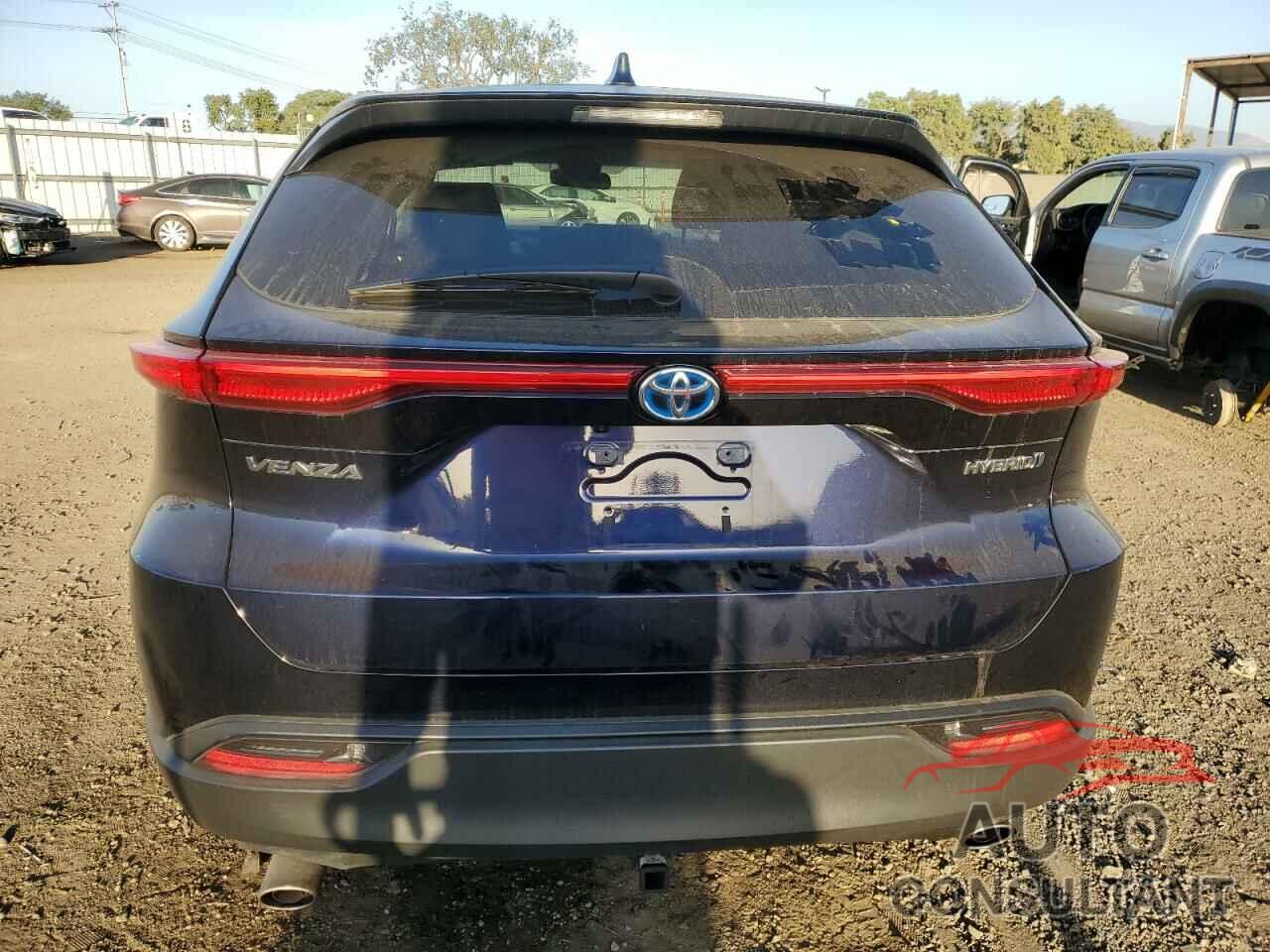 TOYOTA VENZA 2021 - JTEAAAAH7MJ061885