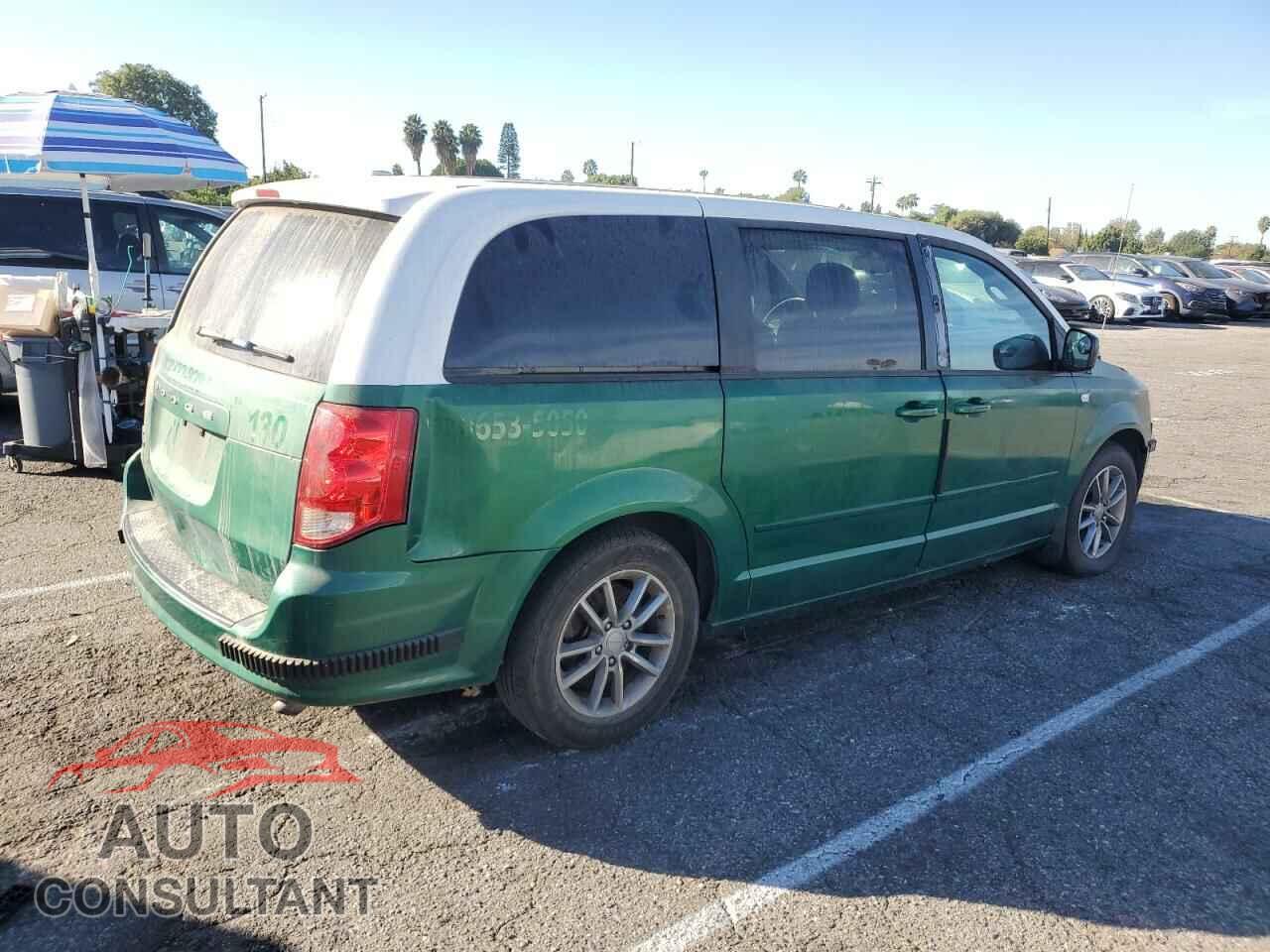 DODGE CARAVAN 2014 - 2C4RDGBG1ER362530