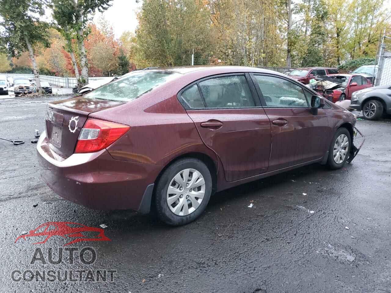 HONDA CIVIC 2012 - 19XFB2F5XCE095620