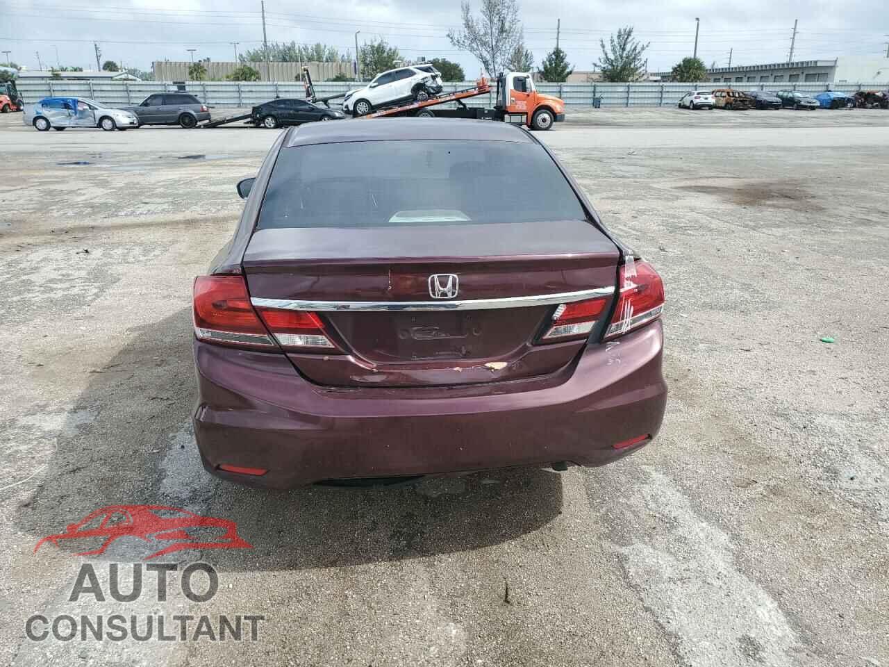 HONDA CIVIC 2014 - 19XFB2F86EE014495
