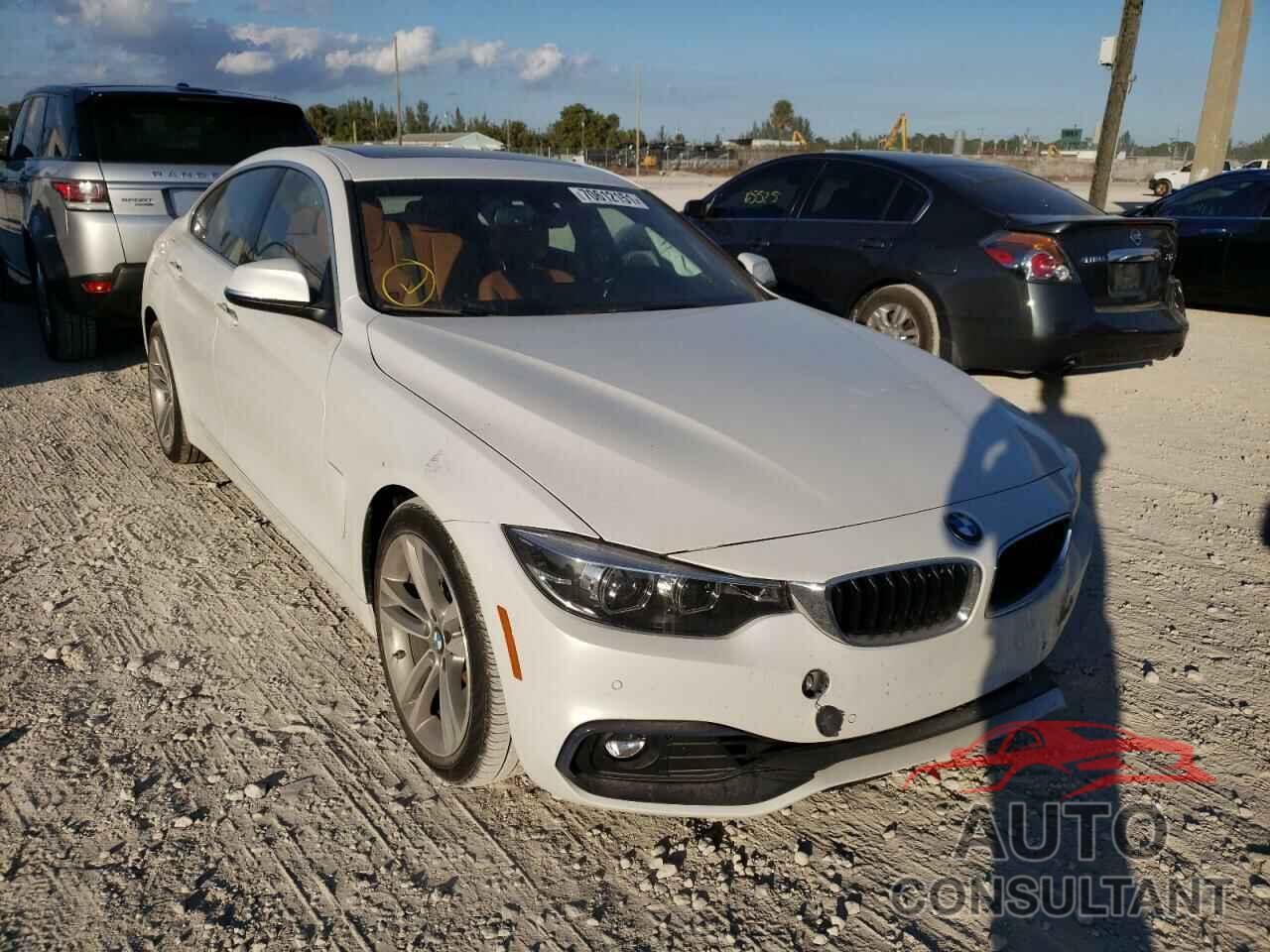 BMW 4 SERIES 2019 - WBA4J1C54KBM15791