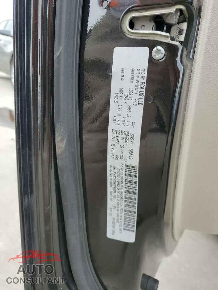 DODGE CARAVAN 2019 - 2C4RDGCG8KR758626