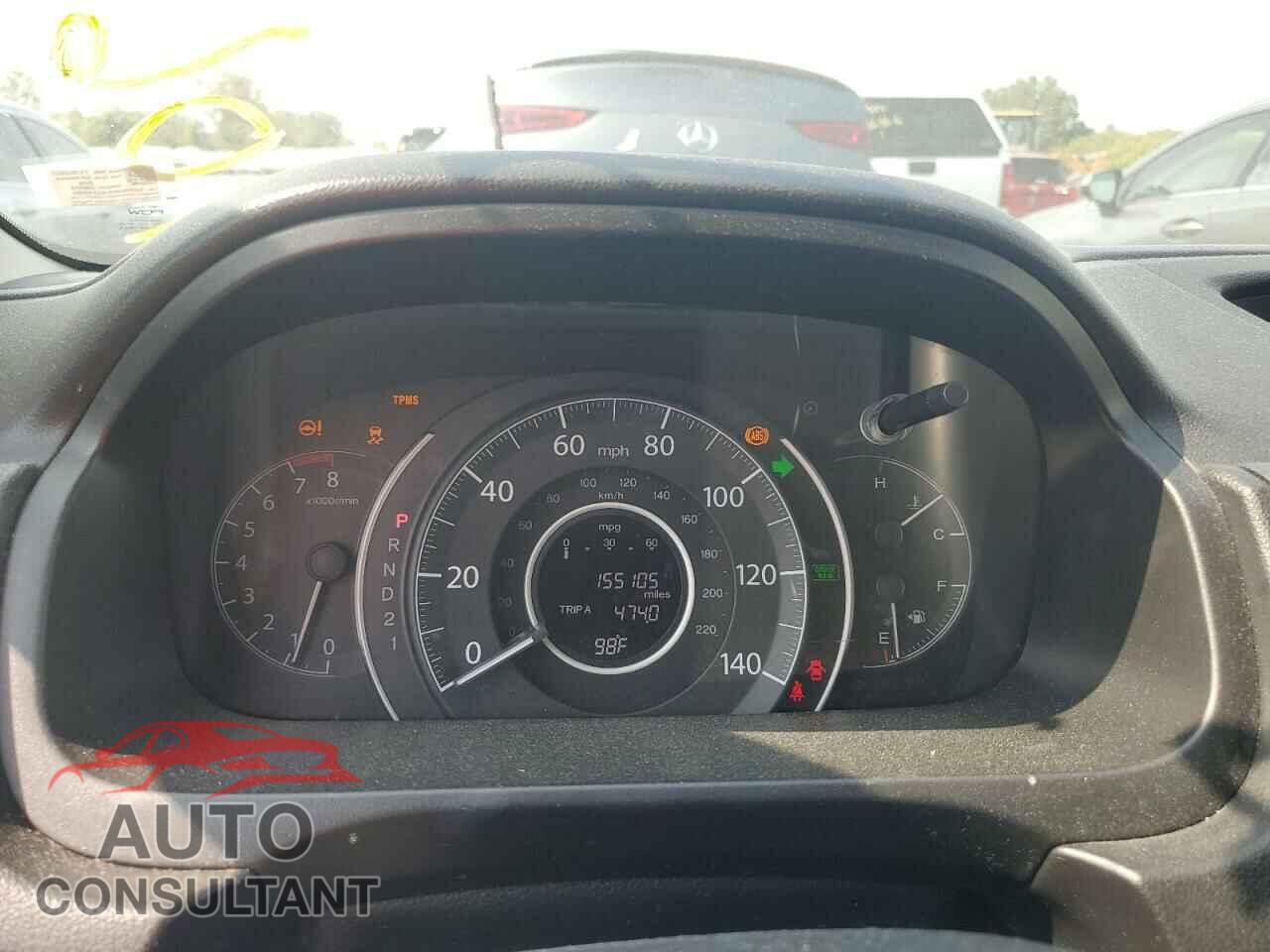 HONDA CRV 2012 - 5J6RM4H31CL044295