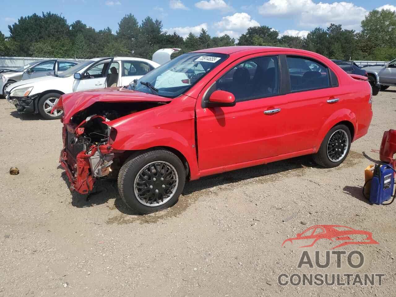 CHEVROLET AVEO 2009 - KL1TG56E69B299561