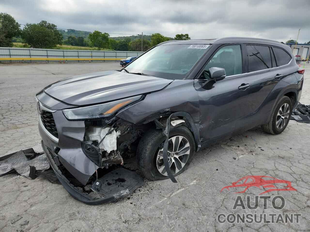 TOYOTA HIGHLANDER 2022 - 5TDGZRAH4NS112365