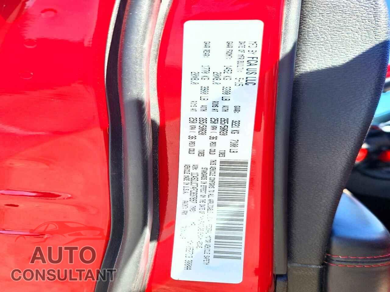 DODGE DURANGO 2015 - 1C4SDJCT4FC837897