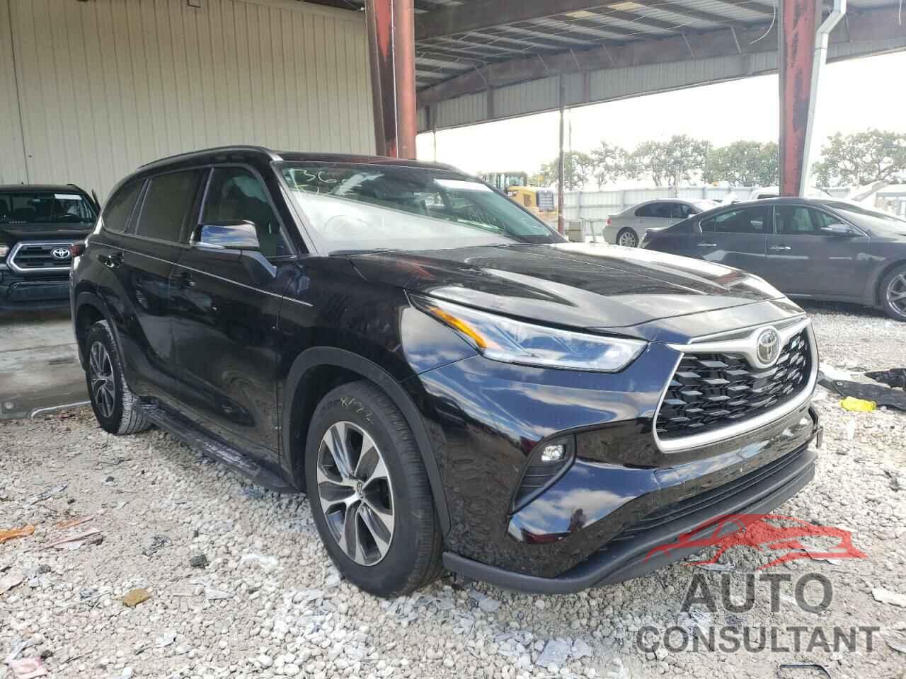 TOYOTA HIGHLANDER 2021 - 5TDGZRAH3MS058779