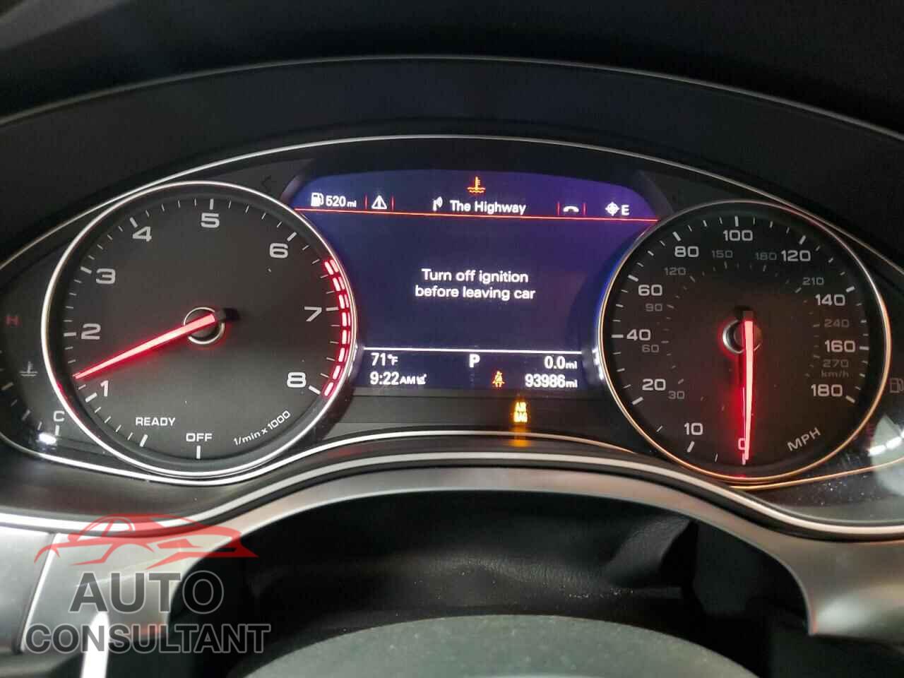 AUDI A6 2016 - WAUFGAFC8GN140496