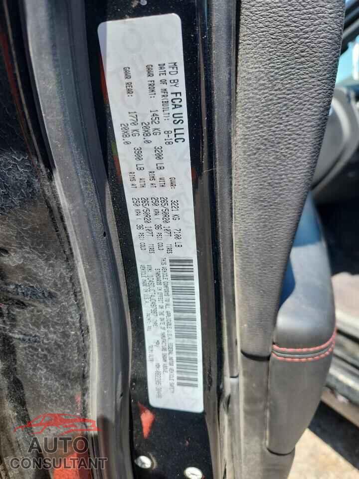 DODGE DURANGO 2018 - 1C4SDJCT4JC497997