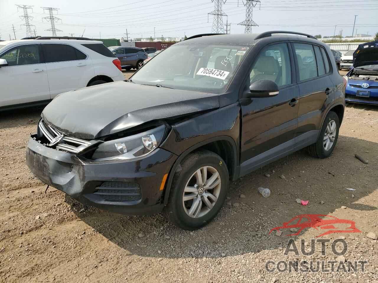 VOLKSWAGEN TIGUAN 2017 - WVGAV7AX2HK001673