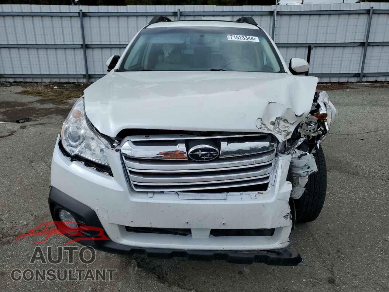 SUBARU OUTBACK 2013 - 4S4BRBKC9D3239807