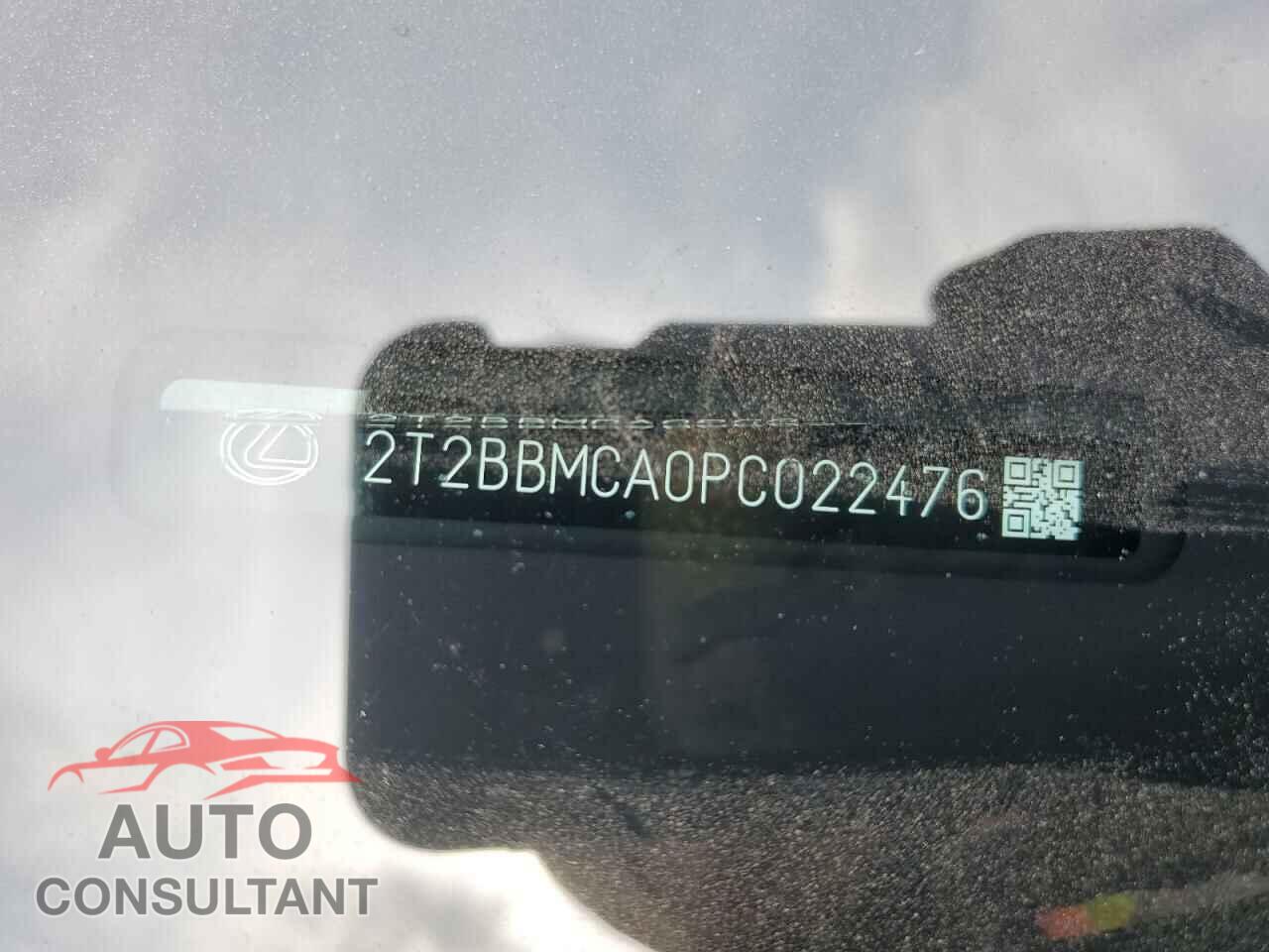 LEXUS RX 350H BA 2023 - 2T2BBMCA0PC022476