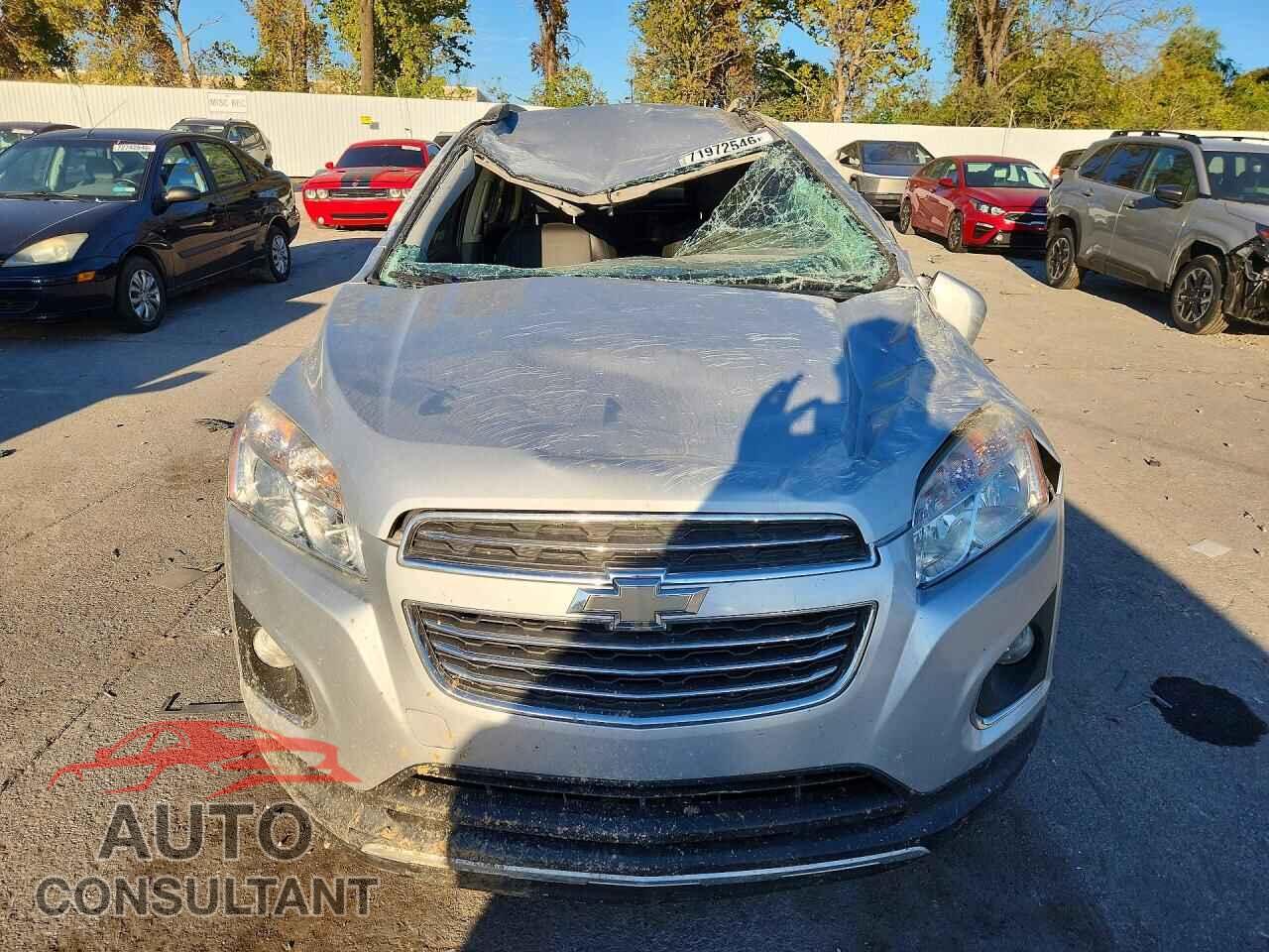 CHEVROLET TRAX 2016 - 3GNCJMSB1GL277311
