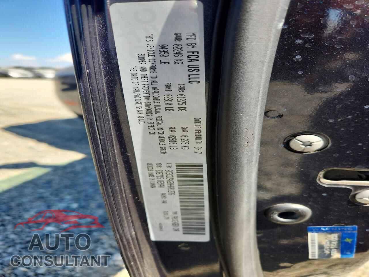 DODGE CHALLENGER 2017 - 2C3CDZAG2HH601276