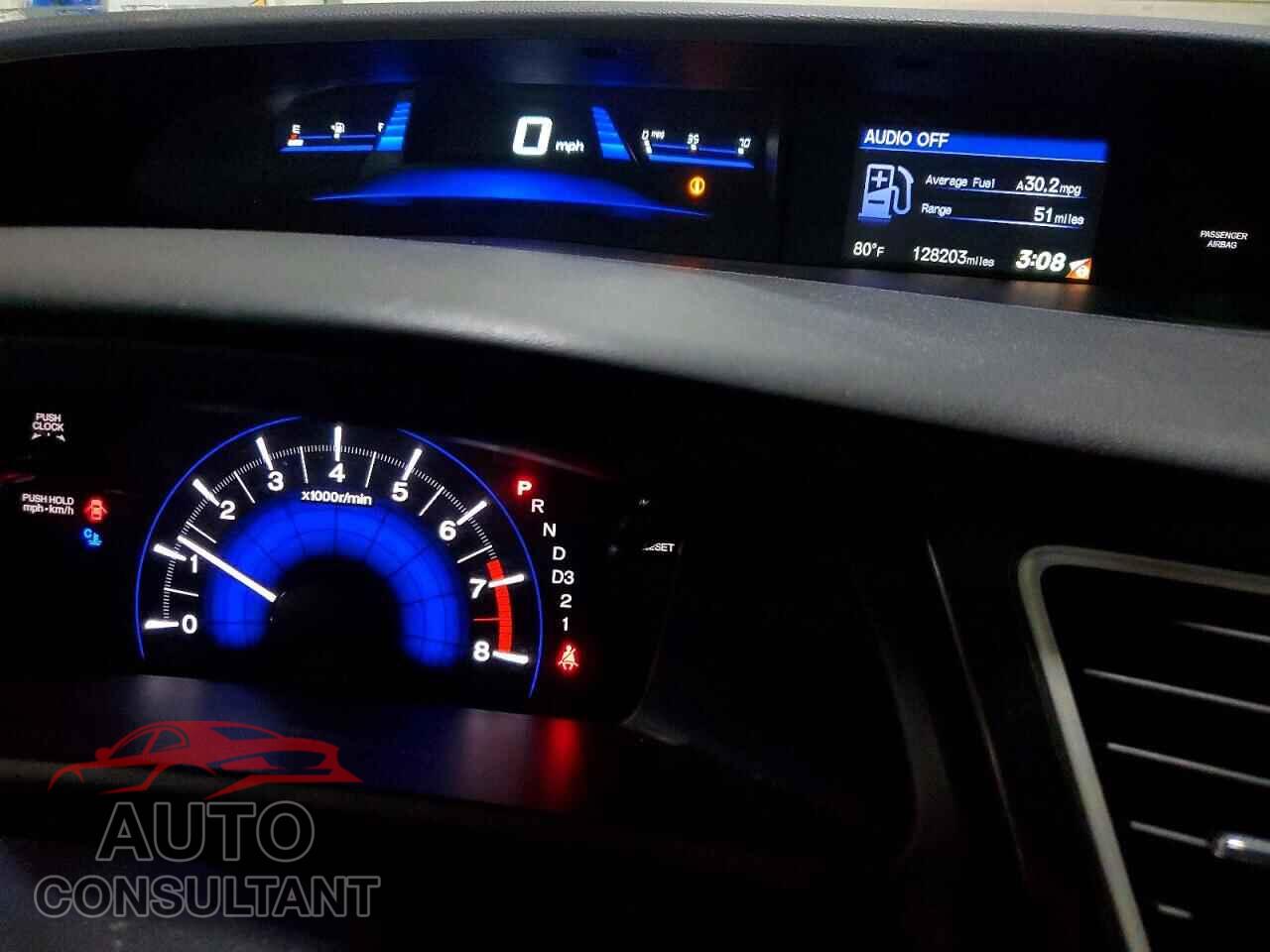HONDA CIVIC 2013 - 2HGFB2F50DH580825