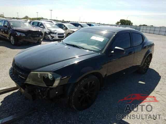 DODGE AVENGER 2012 - 1C3CDZAB2CN238613