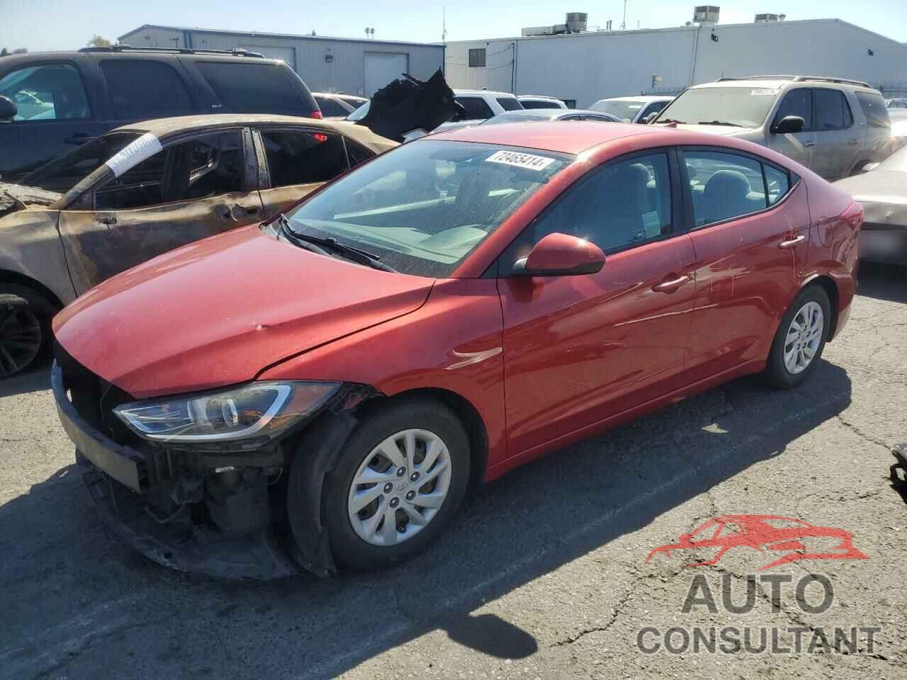 HYUNDAI ELANTRA 2017 - 5NPD74LF0HH202517