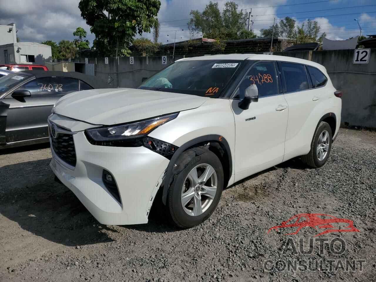 TOYOTA HIGHLANDER 2020 - 5TDZARAH6LS001491