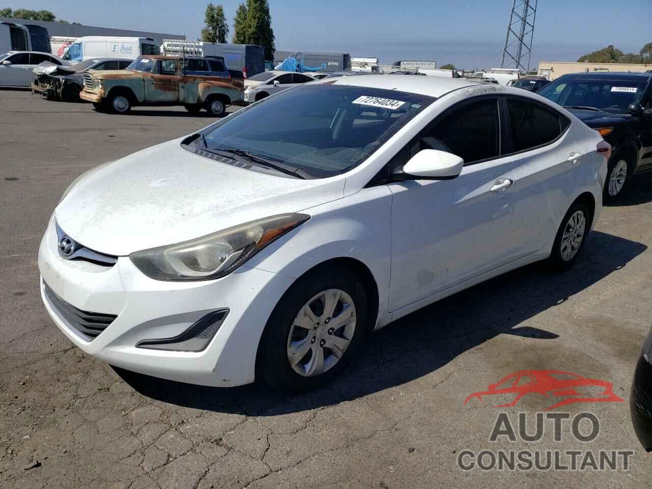 HYUNDAI ELANTRA 2016 - 5NPDH4AE2GH750122