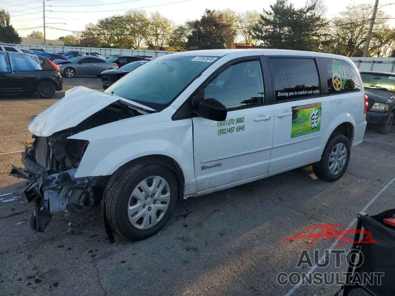 DODGE CARAVAN 2017 - 2C4RDGBG4HR767169