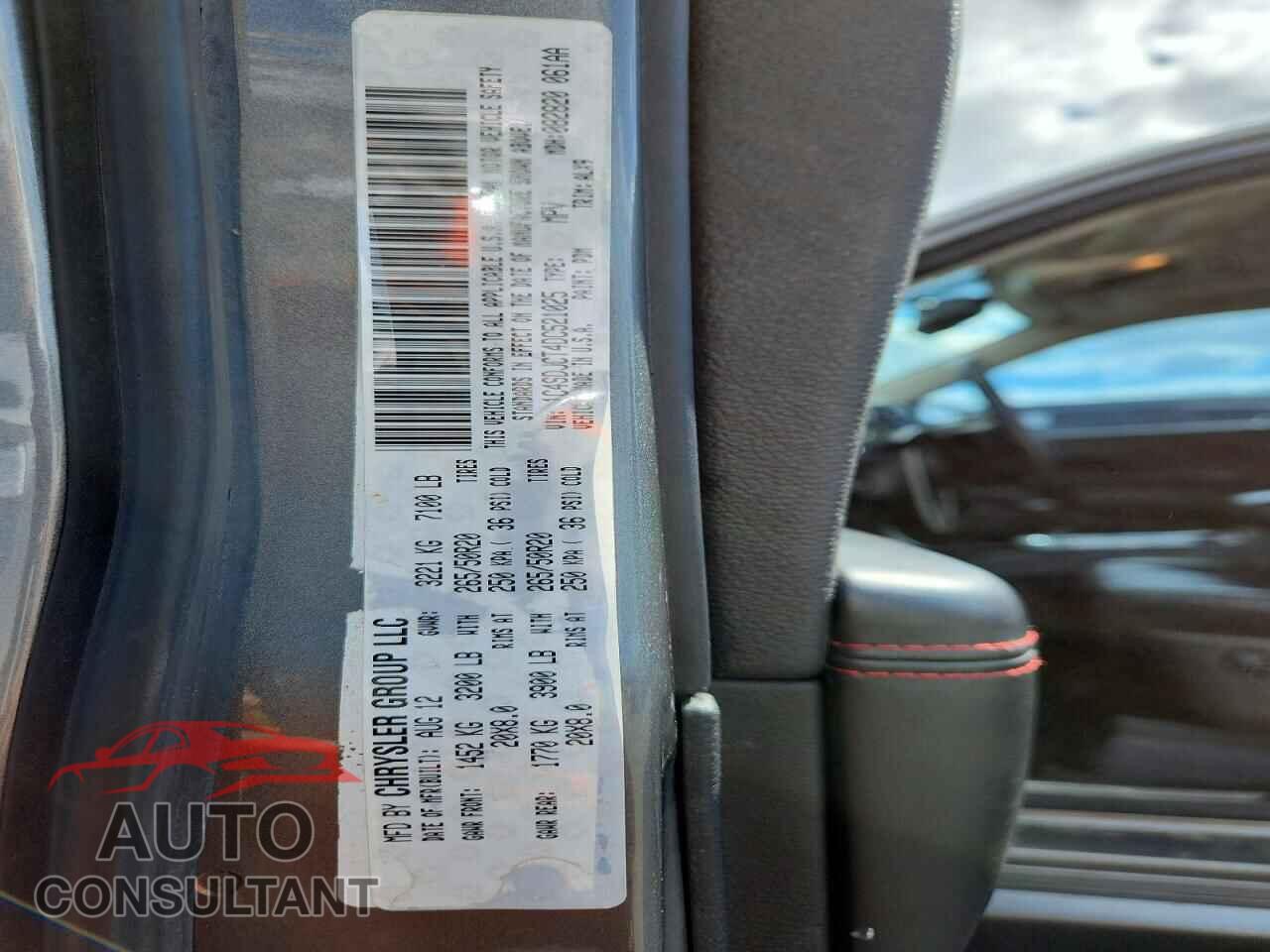 DODGE DURANGO 2013 - 1C4SDJCT4DC521025