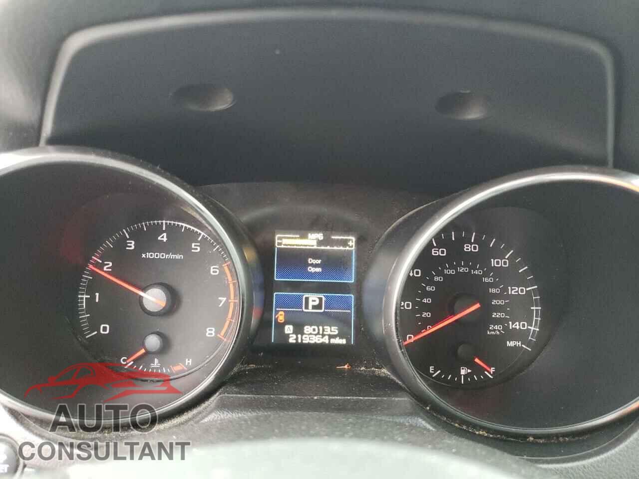 SUBARU OUTBACK 2017 - 4S4BSAAC2H3328916