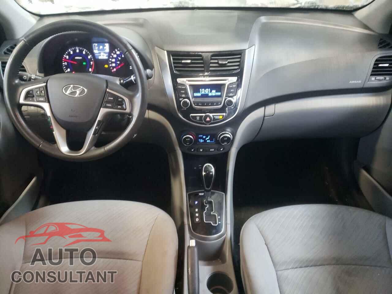 HYUNDAI ACCENT 2017 - KMHCU4AE1HU329535