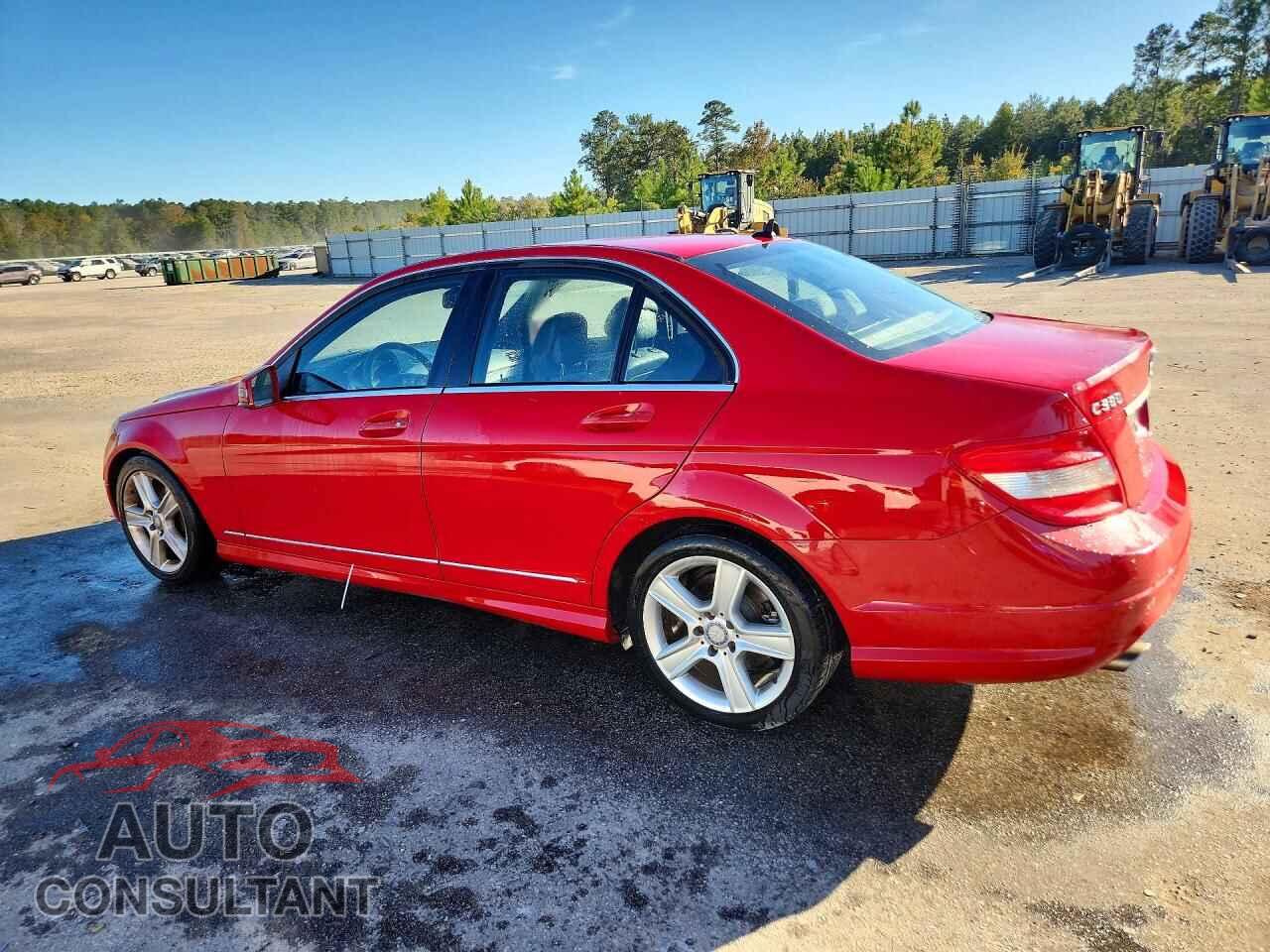 MERCEDES-BENZ C-CLASS 2011 - WDDGF5EB4BR134373
