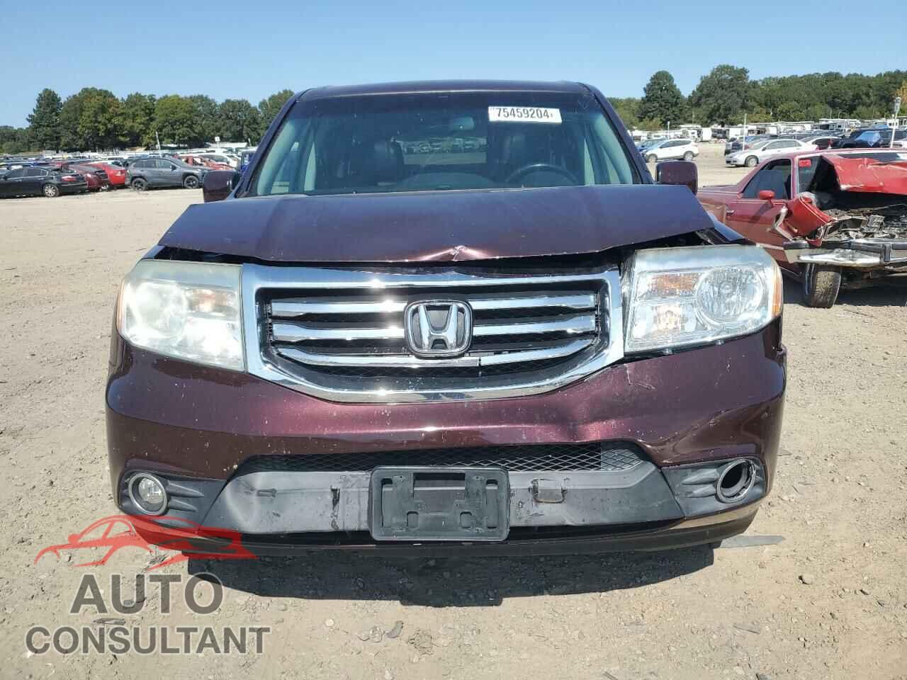 HONDA PILOT 2013 - 5FNYF3H50DB004883