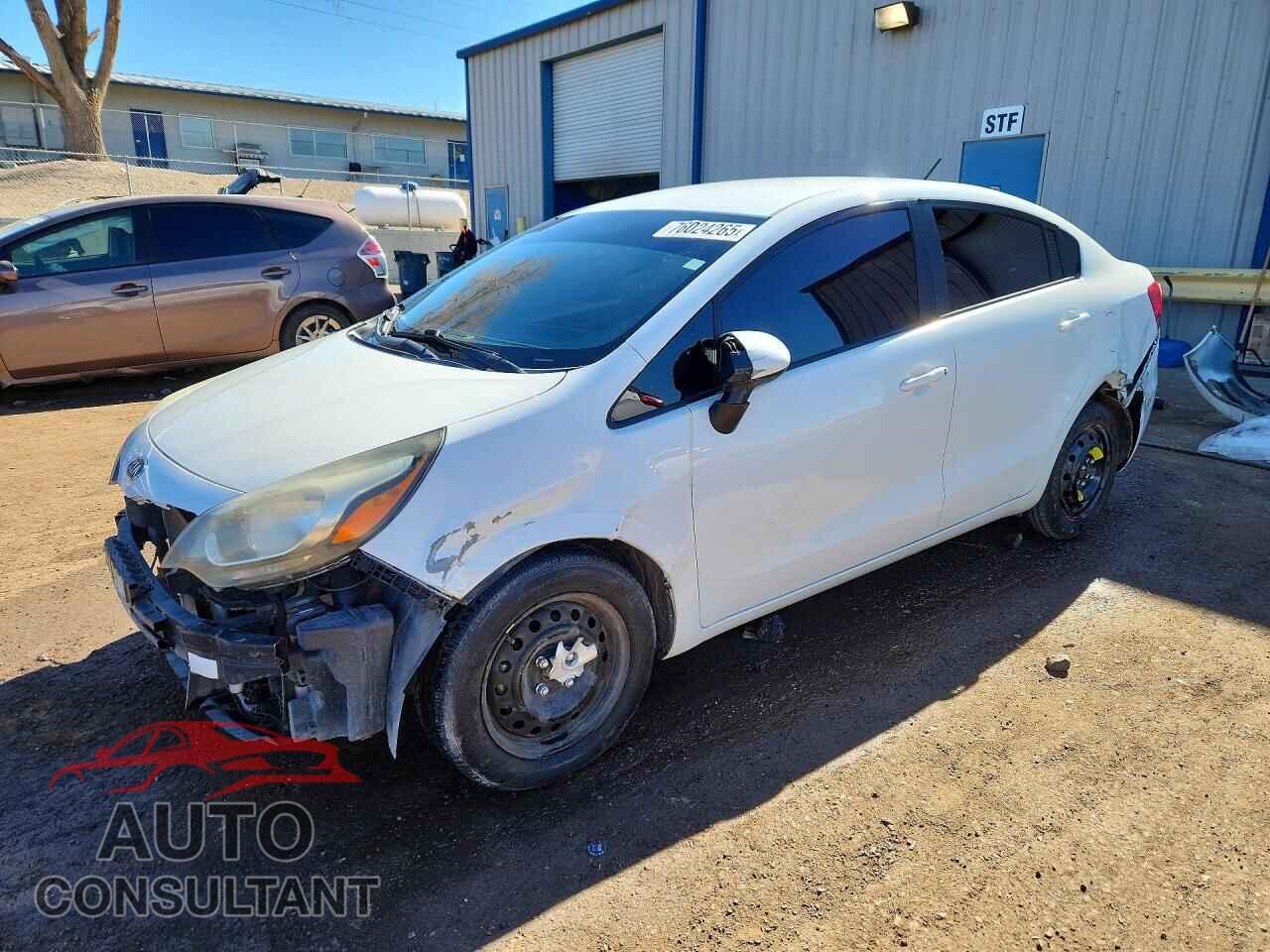 KIA RIO 2012 - KNADM4A31C6072281