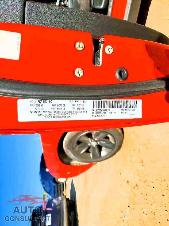 DODGE CHALLENGER 2019 - 2C3CDZAG1KH711985