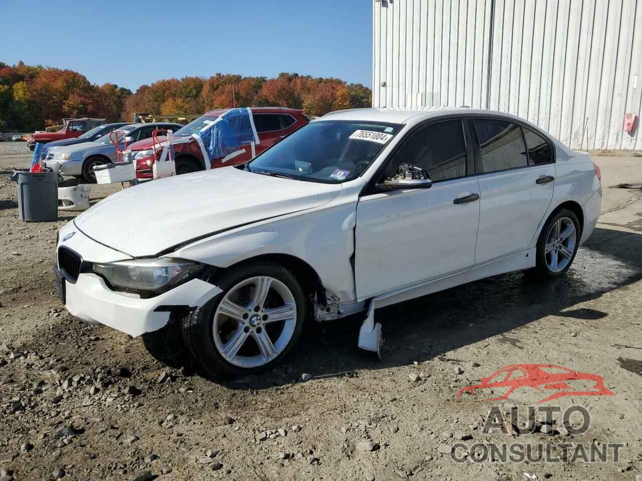 BMW 3 SERIES 2013 - WBA3B5C51DF597011