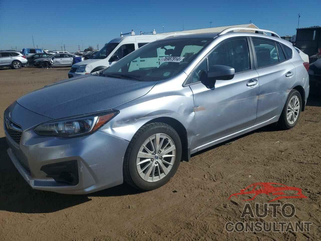 SUBARU IMPREZA 2018 - 4S3GTAB62J3721918