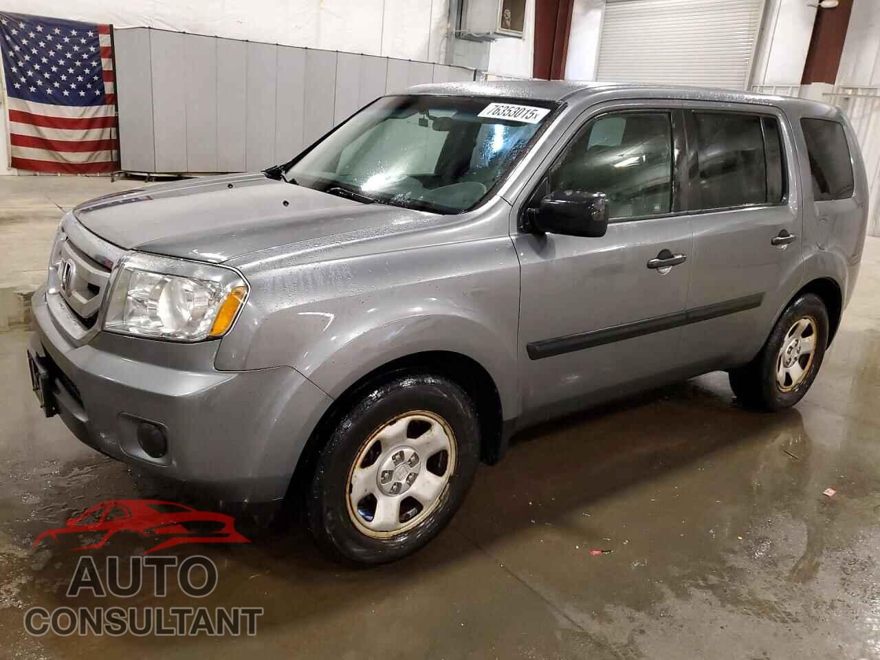 HONDA PILOT 2009 - 5FNYF48279B039438