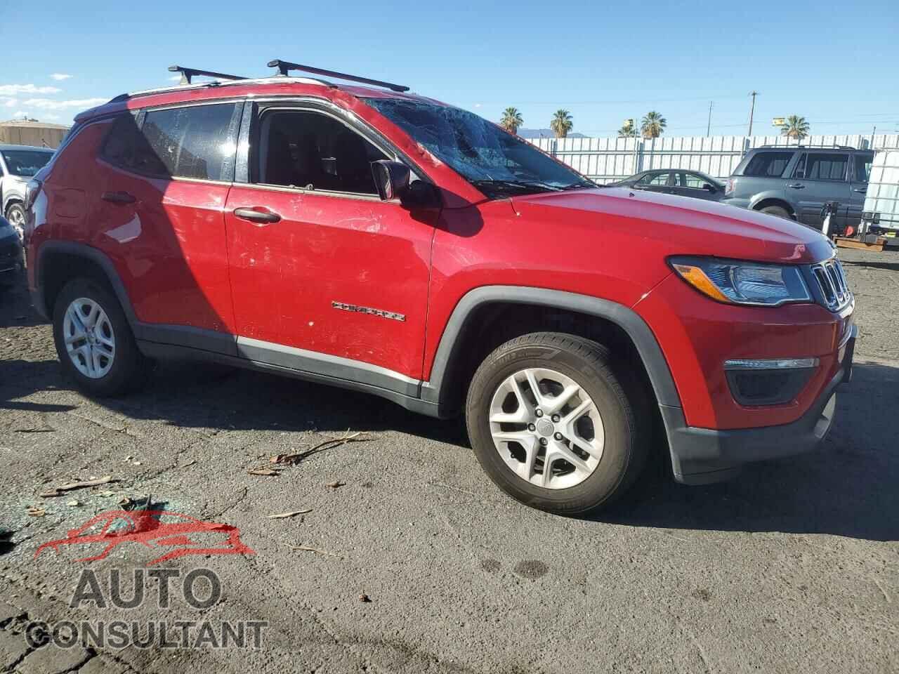 JEEP COMPASS 2017 - 3C4NJDABXHT636269