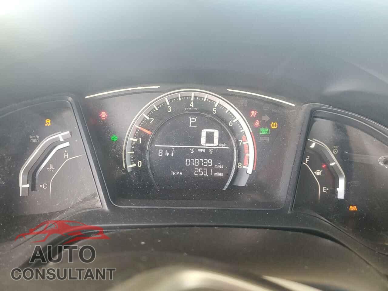 HONDA CIVIC 2017 - 19XFC2F53HE079165