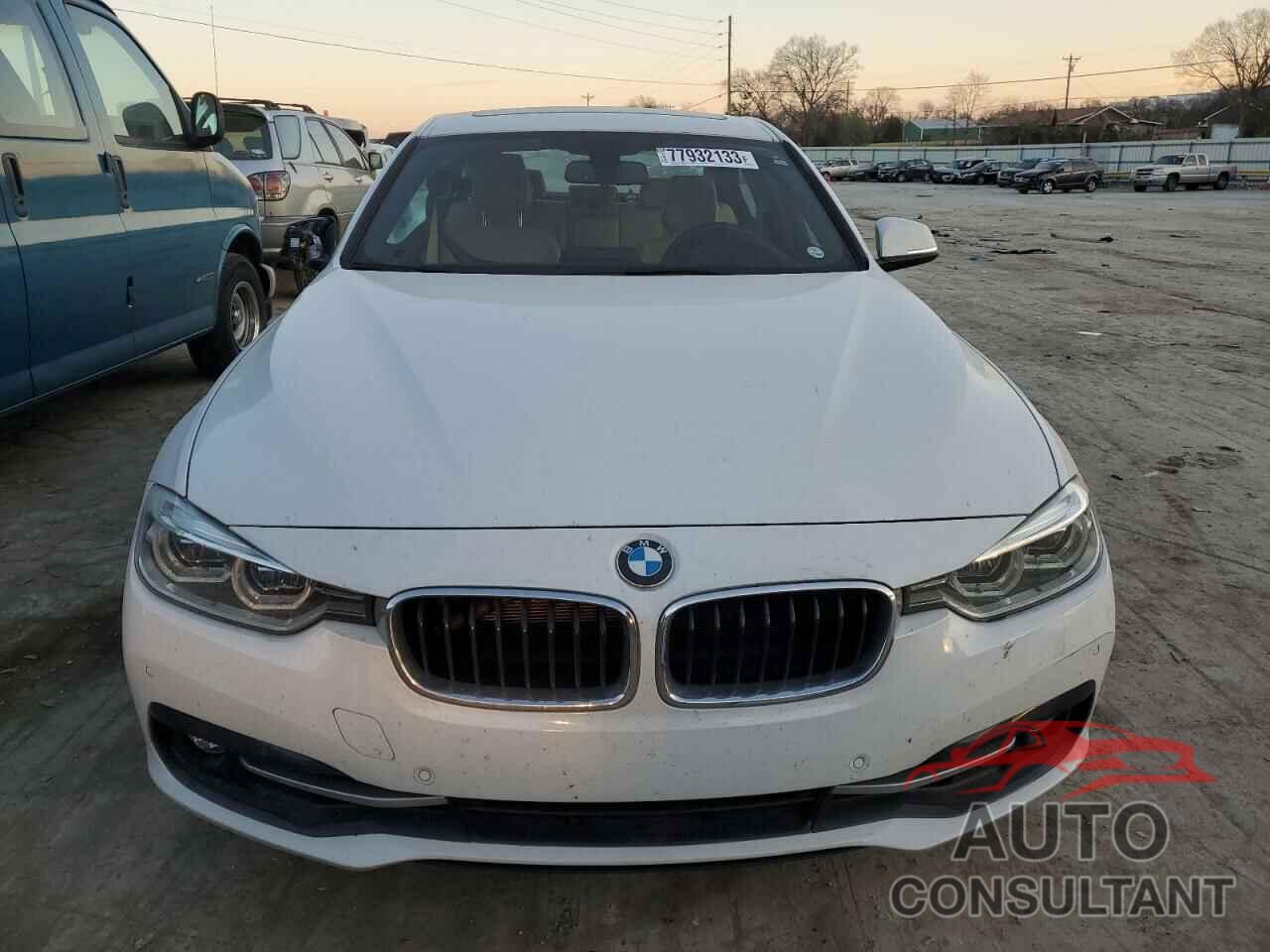 BMW 3 SERIES 2017 - WBA8B9G32HNU53565