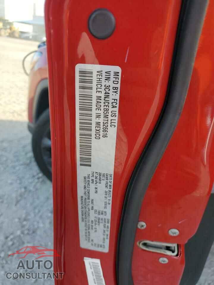 JEEP COMPASS 2021 - 3C4NJCEB5MT526616