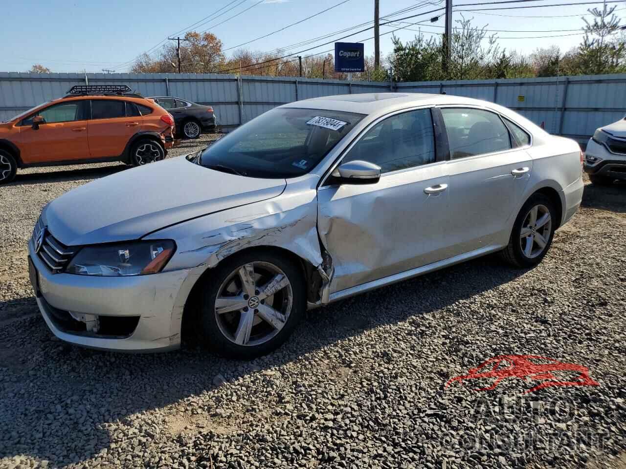VOLKSWAGEN PASSAT 2013 - 1VWBP7A35DC005332